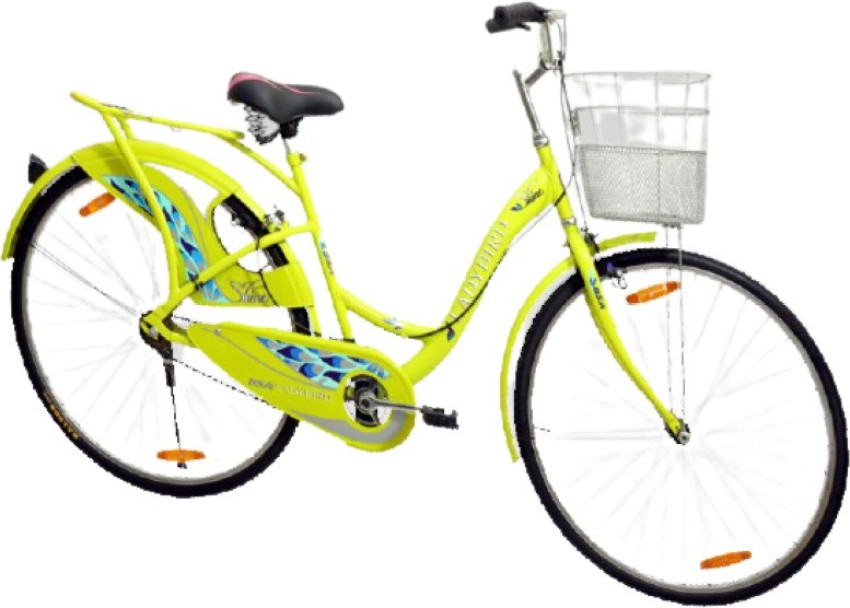 BSA SHINE 26 Citron Green 26 T Girls Cycle Womens Cycle Price in