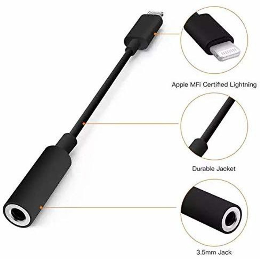 Apple lighting to 3.5 outlet