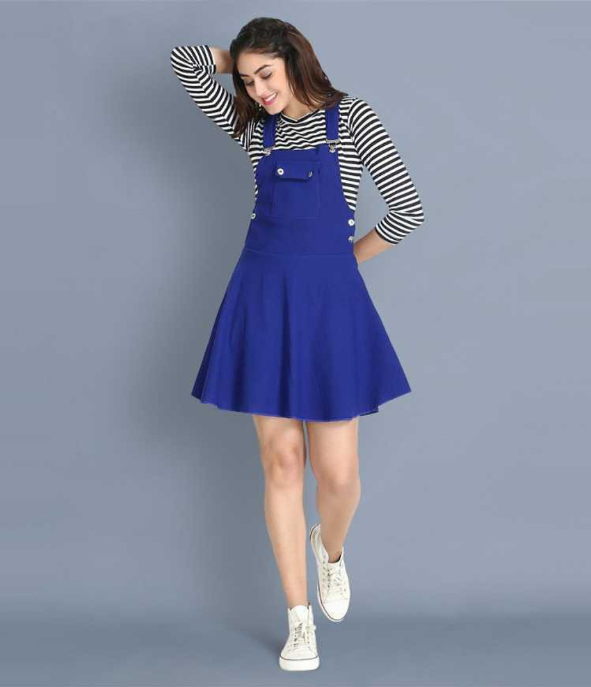 Blue 2025 pinafore dress