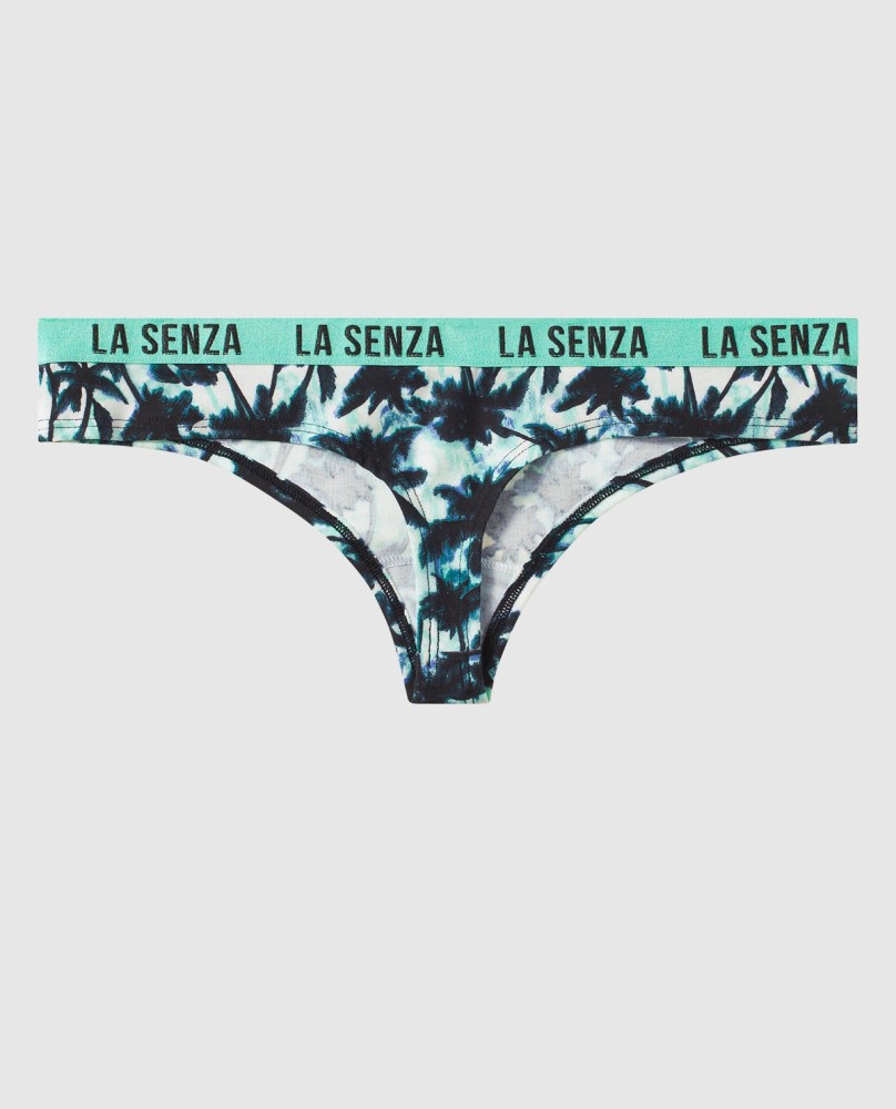 La Senza Women Thong Blue Panty - Buy La Senza Women Thong Blue Panty  Online at Best Prices in India
