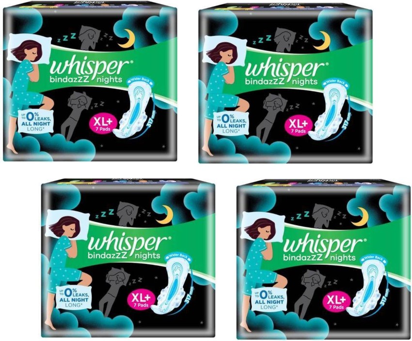 Buy Whisper Ultra Sanitary Pads XL Plus wings (7 Count) Online at Low  Prices in India 