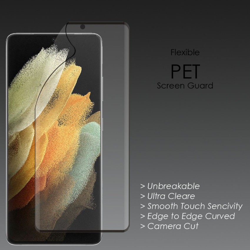 Generic Pack De 2 Films Protection écran Compatible Samsung Galaxy S21  Ultra 5G - Prix pas cher