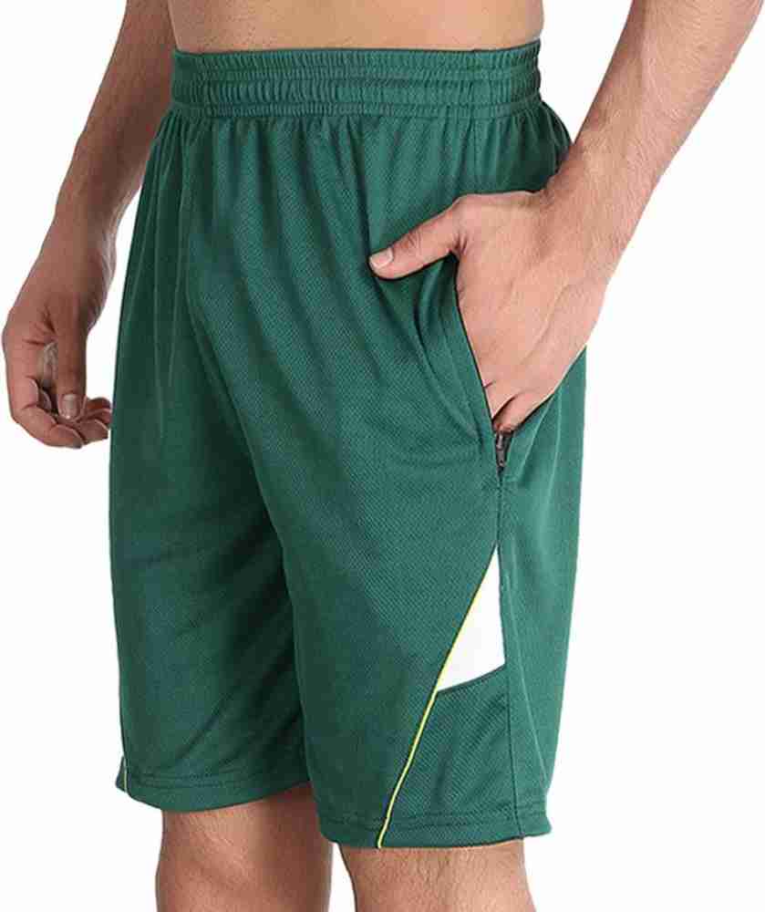 MRD DESIGNER HUB Solid Men Red Black Dark Green Running Shorts