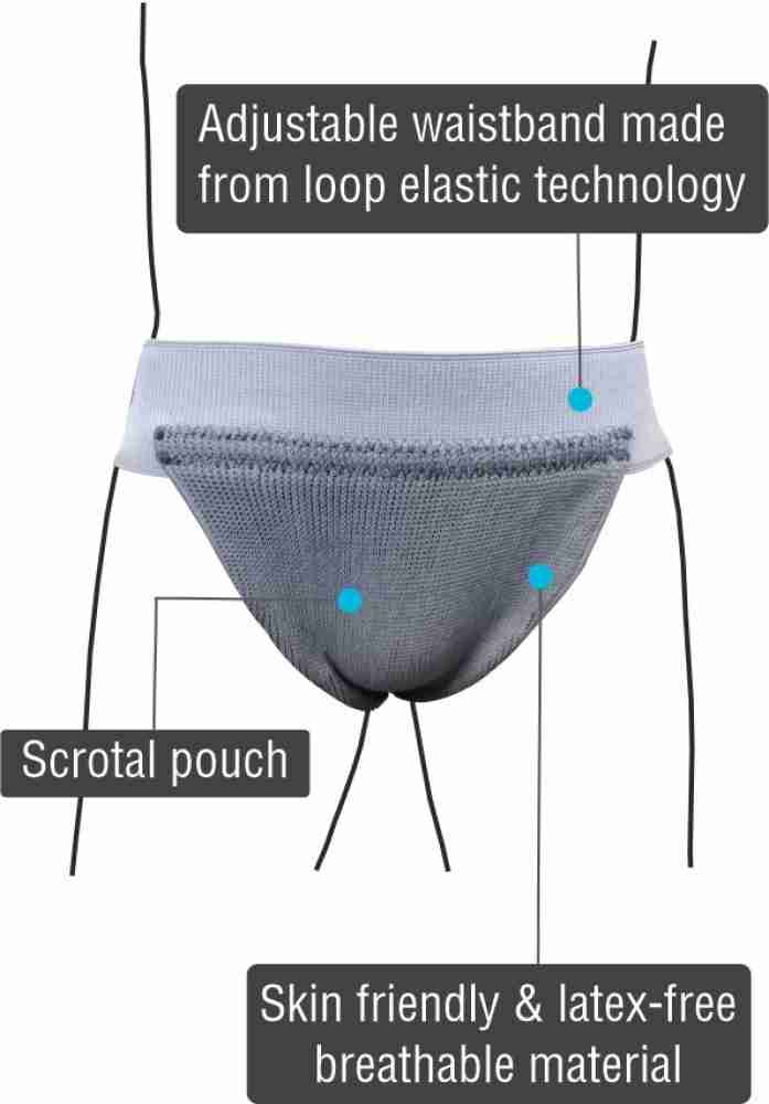 VISSCO Scortal Support, to Relieve Pain, Discomfort, Strain of Sagging  Testicles Back / Lumbar Support