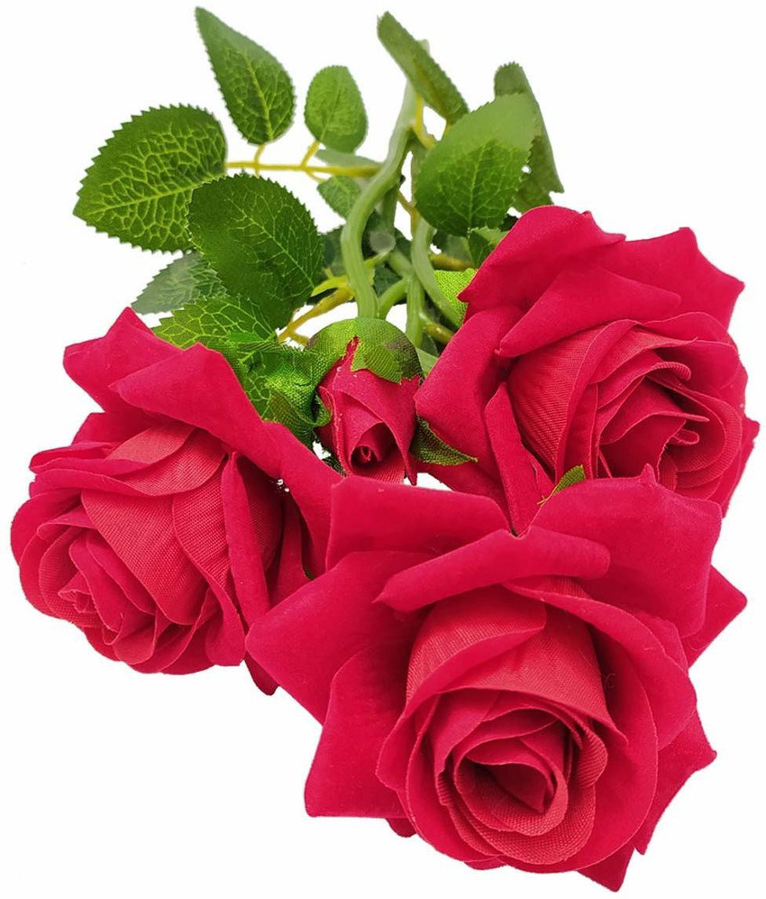 Fake outlet red roses