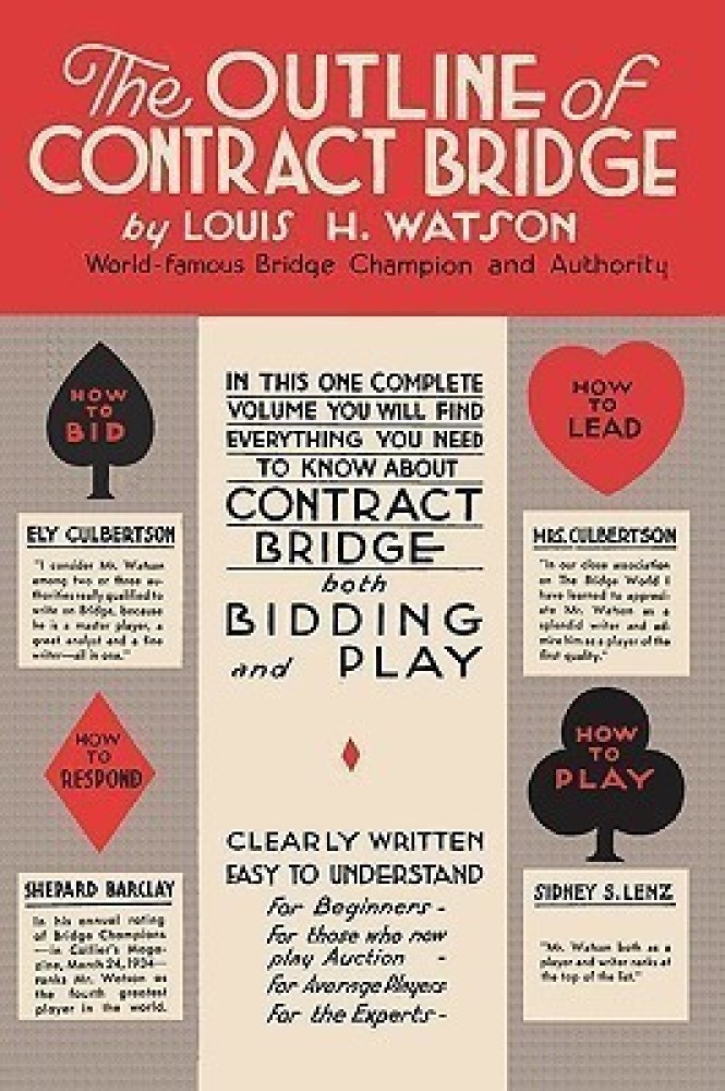 The Outline of Contract Bridge: Buy The Outline of Contract Bridge by  Watson Louis H at Low Price in India