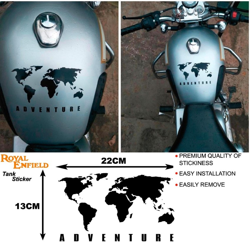 Royal enfield wrapping online stickers