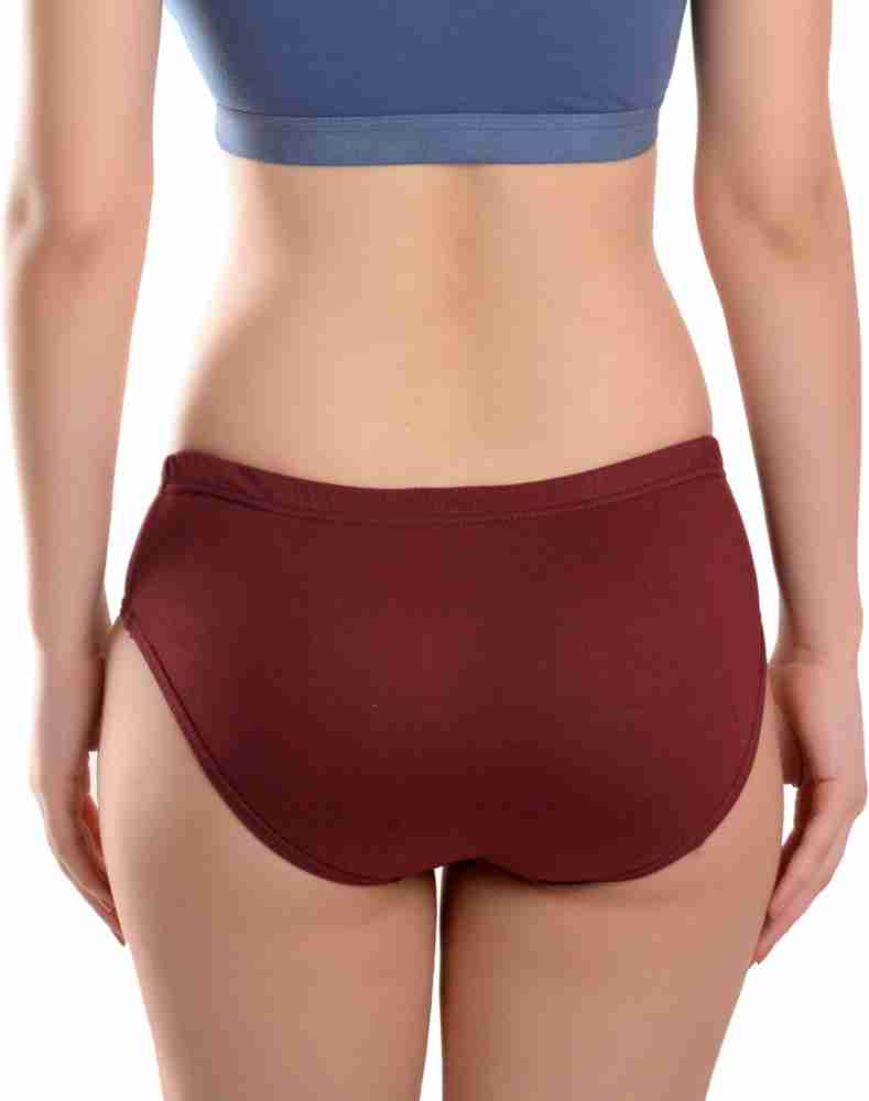 Solid Hipster Panty (I.E.) Plain (3 Pc Pack)