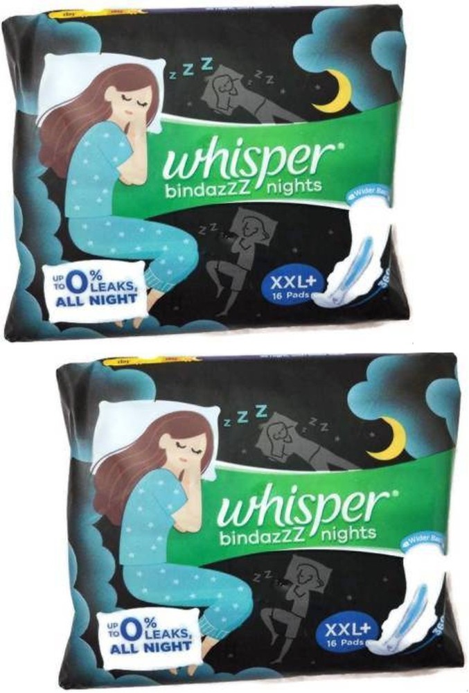 Whisper Ultra Bindazz Nights Xxl+ 360 Mm