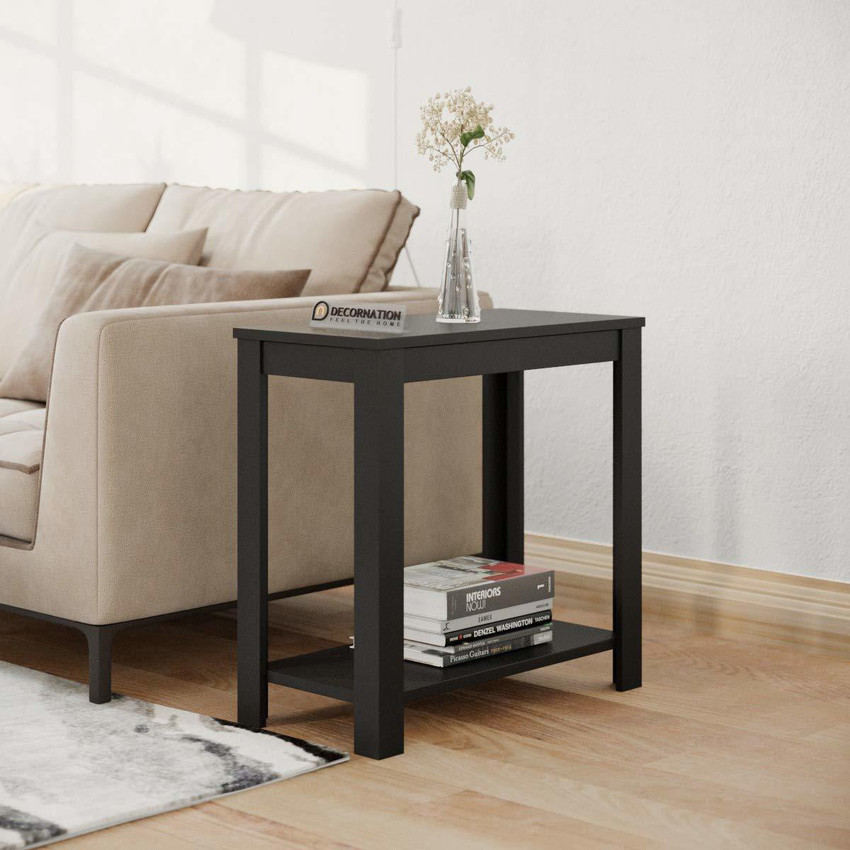 24 inch end 2025 table with storage