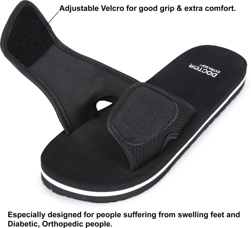 Mens velcro flip flops best sale