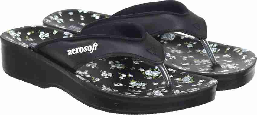 Aerosoft Women Women s Black Slipper Slippers Buy Aerosoft Women