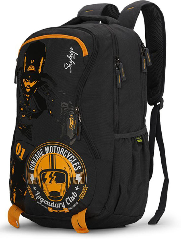 SKYBAGS XCIDE PLUS 03 SCHOOL BAG BLACK 49 L Backpack Black Price in India Flipkart