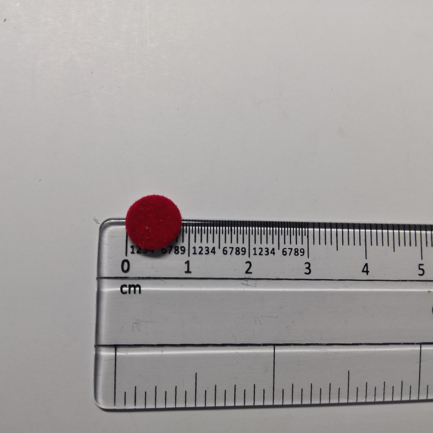 2.35 inches on a sales ruler