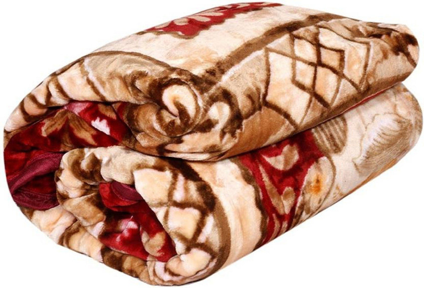 Changers Solid Single Mink Blanket for Heavy Winter