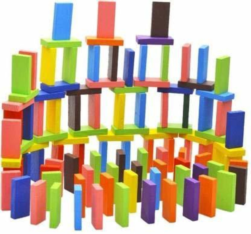 Domino shop wooden blocks