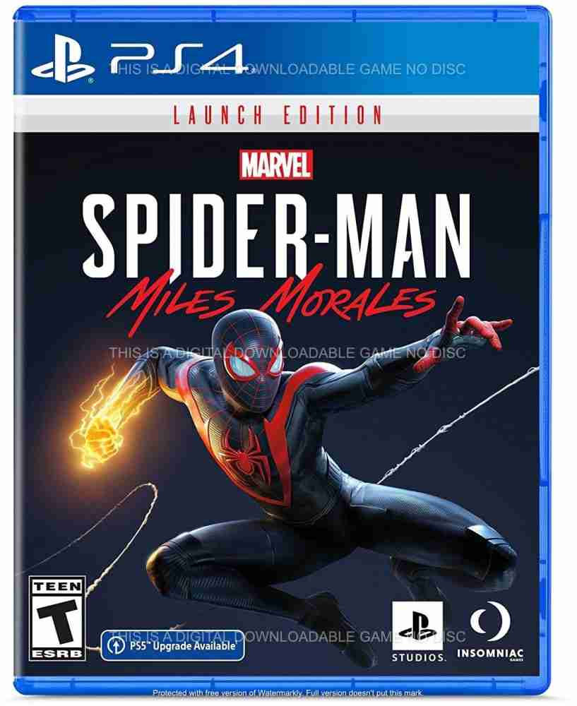 Marvel's Spider-Man: Miles Morales PS4 Digital Downloadable Game Price in  India - Buy Marvel's Spider-Man: Miles Morales PS4 Digital Downloadable  Game online at