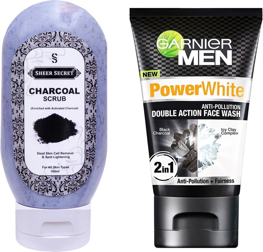 Garnier Men Face Wash Power White Double Action 100 gm