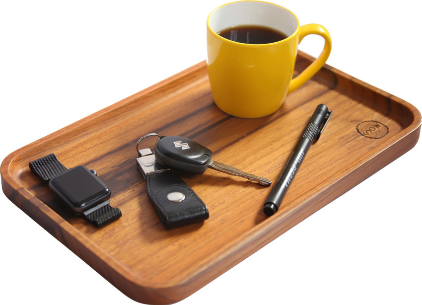Flat deals wooden tray