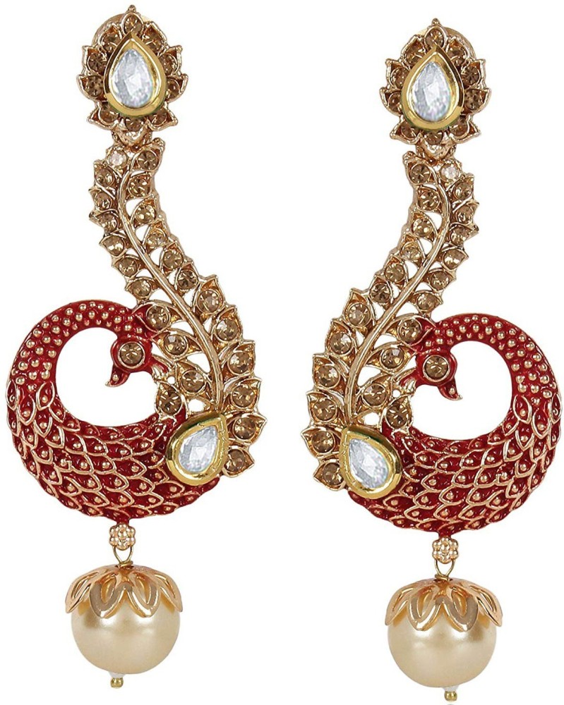 Meenakari 2024 earrings flipkart