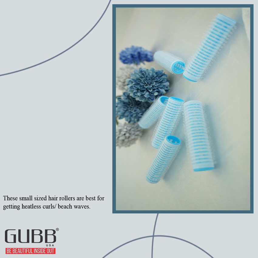 GUBB Hair Roller Set Small 6 Hair Curler Hair Curler Price in India Buy GUBB Hair Roller Set Small 6 Hair Curler Hair Curler Online In India Reviews Ratings Features Flipkart