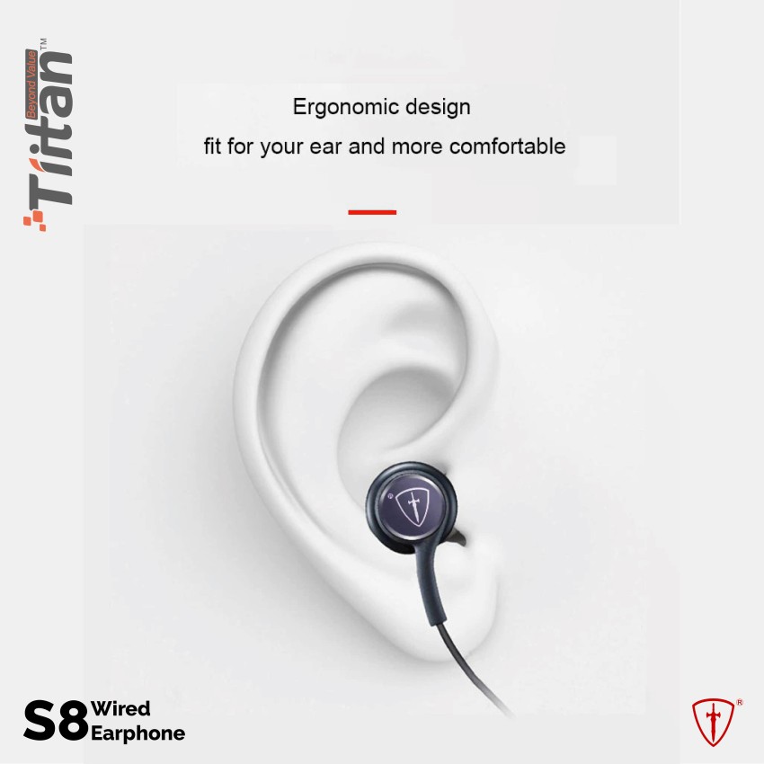 Titan discount s8 earphones