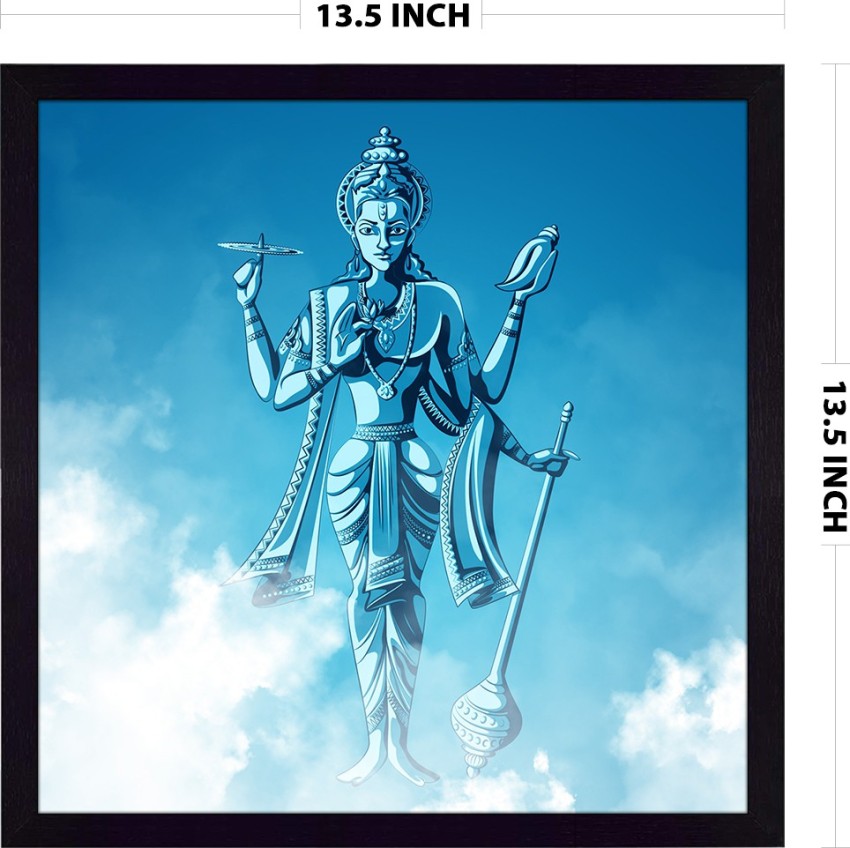 Matsya Avatar of Lord Vishnu  Painting by Noharika Deogade  Exotic India  Art