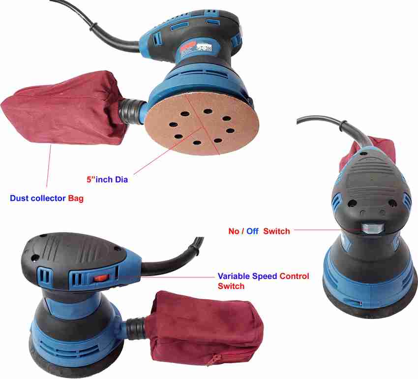 Small clearance sanding machine