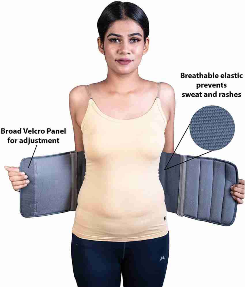 Wonder Care-Abdominal Binder Lower Waist Support Belt After C-Section  delivery for Women Slim Support Elastic Maternity Tummy Waist Belly Trimmer  Fat