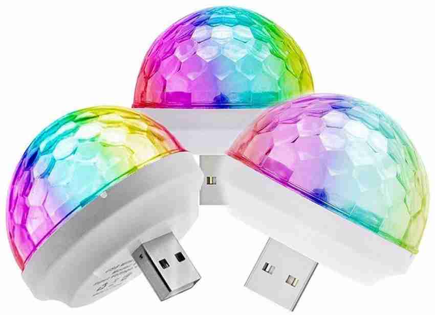 Mini USB LED Licht Disco DJ Kugeln Licht Projektor Licht Auto Eff