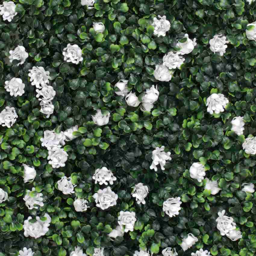 supermarche Artificial Garden Wall Mats with Leaves And Flowers for  Vertical, Home Decor, Garden Decoration, Balcony Wall Wild Artificial Plant  Wild Artificial Plant Price in India - Buy supermarche Artificial Garden  Wall