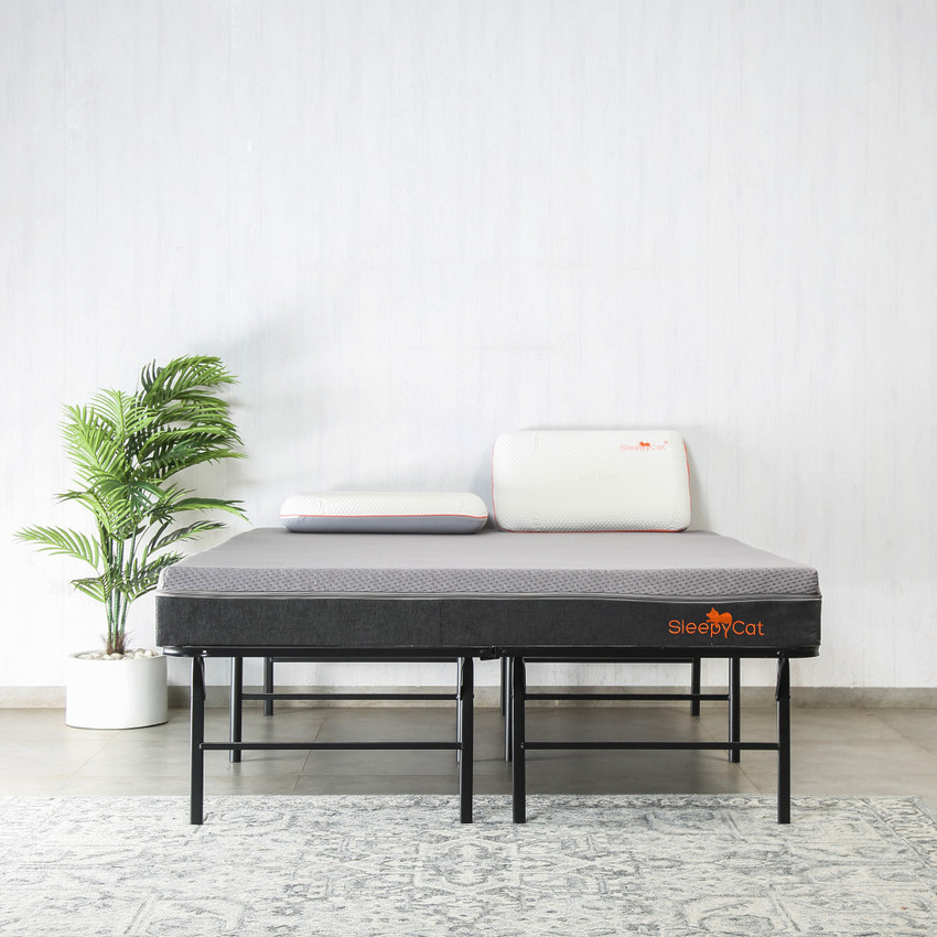 SleepyCat Bed Base Metal Queen Bed Price in India Buy SleepyCat
