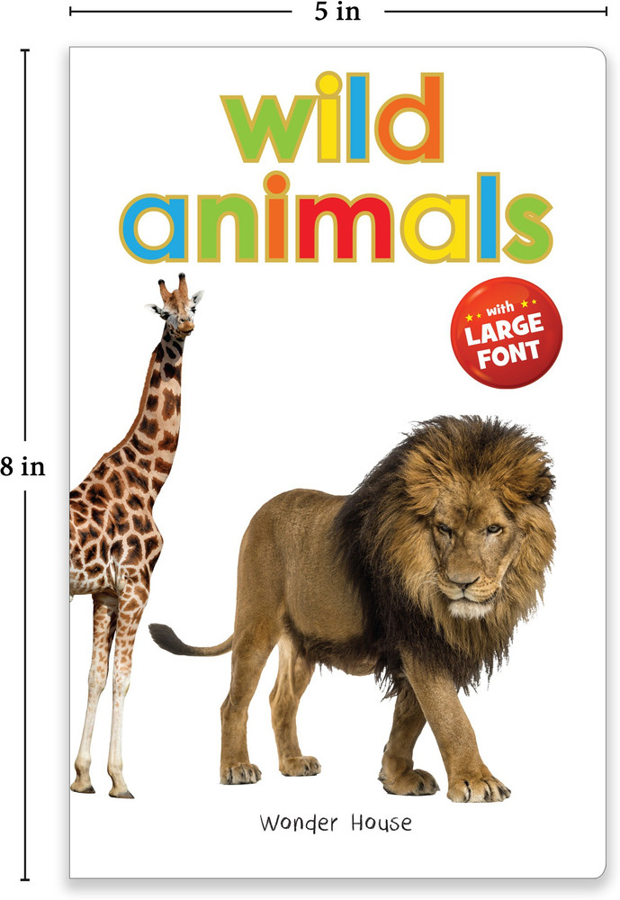 Wild Animals - My First Early Learning by Wonder House Books