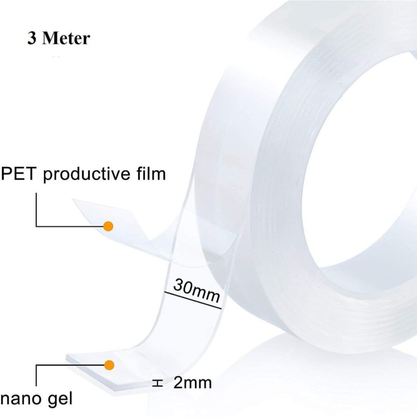 Generic Nano Tape Heavy Duty Double Sided Mounting Adhesive Tape