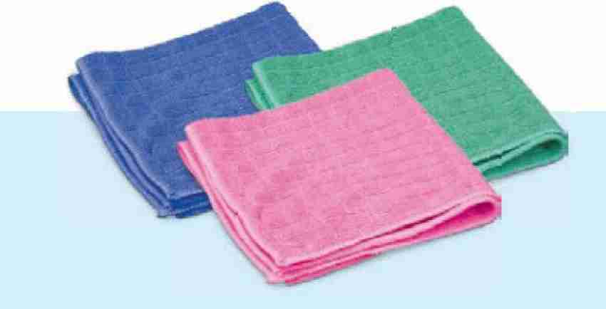 Microfiber Fishing Towels with Clip, Waffle Pattern for Effective Cleaning  of Fishing Gears or Dirty Hands, 16” x 16”, Camping Towels, Hiking Towels