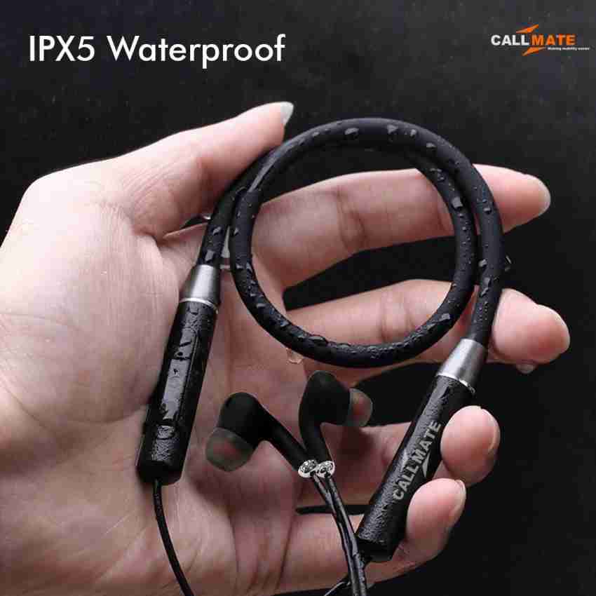 Waterproof outlet bluetooth neckband