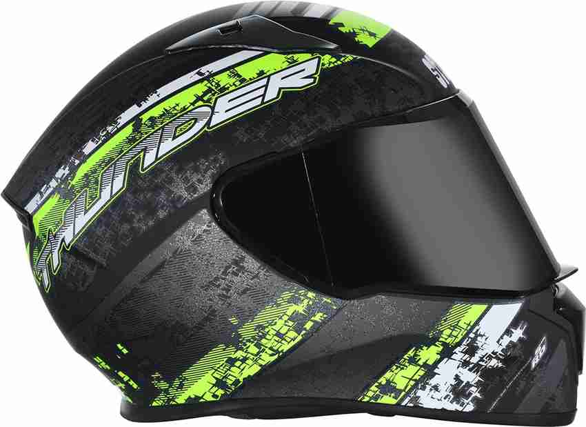 Studds thunder d1 decor visor top
