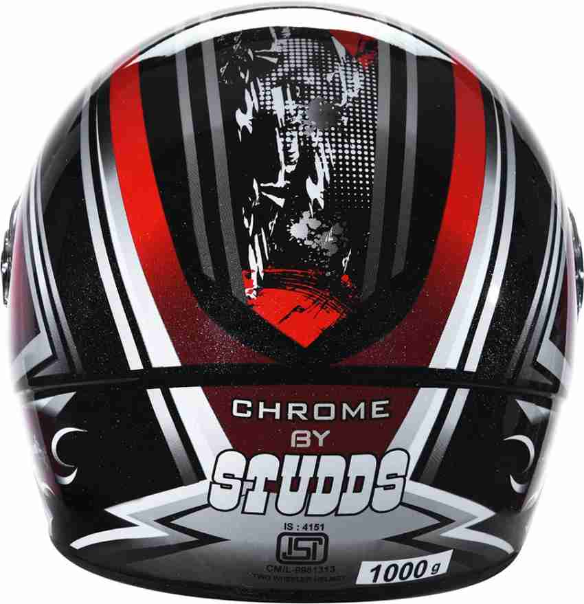 STUDDS CHROME D1 FULL FACE Motorbike Helmet Buy STUDDS CHROME D1