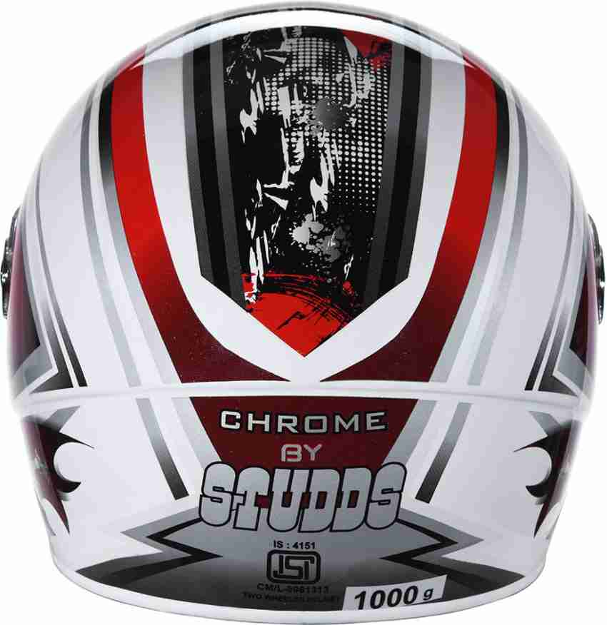 Studds chrome helmet sales price in india