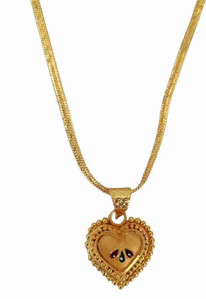 DIMIKI GOLD Plated Micro Polish Necklace Chain For Girls And Women