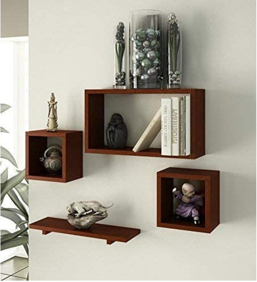 wood iron shelf 440*1200*300〈ブラウン〉 - 木製ラック・ウッドラック