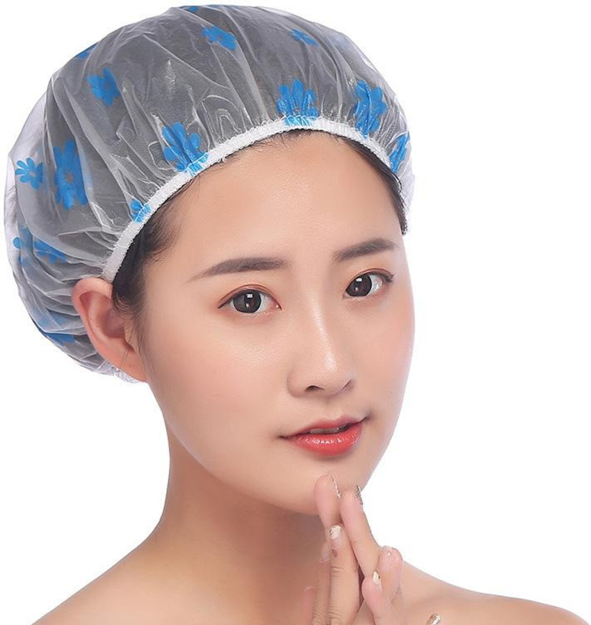 Shihen Women Plastic Hats Reusable Bath Shower Caps Hair Double Waterproof Bathing Cap Multicolor Free Size Price in India Buy Shihen Women Plastic Hats Reusable Bath Shower Caps Hair Double Waterproo...