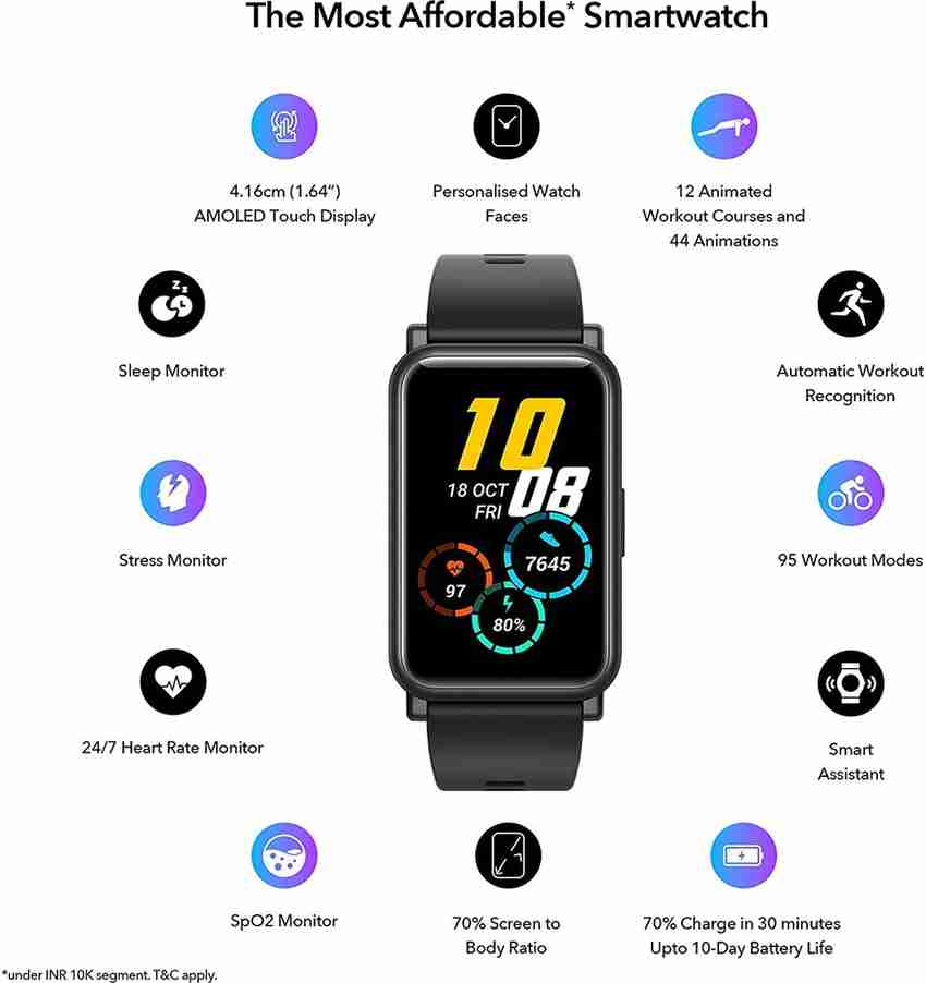 Honor watch es water resistant features shop