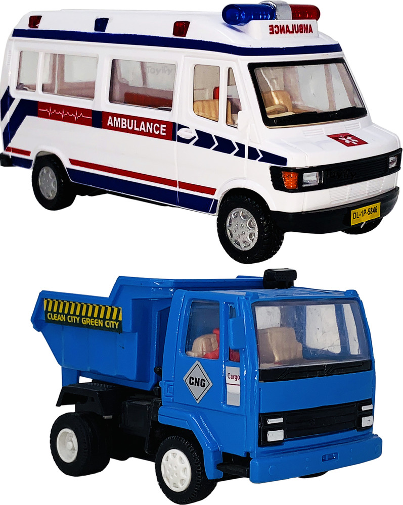 Giftary Set Of 2 Small Size Made Of Plastic Indian Automobile
