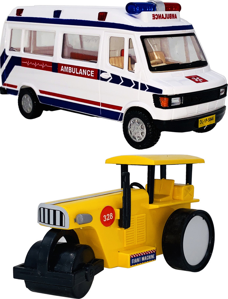 Small toy ambulance top