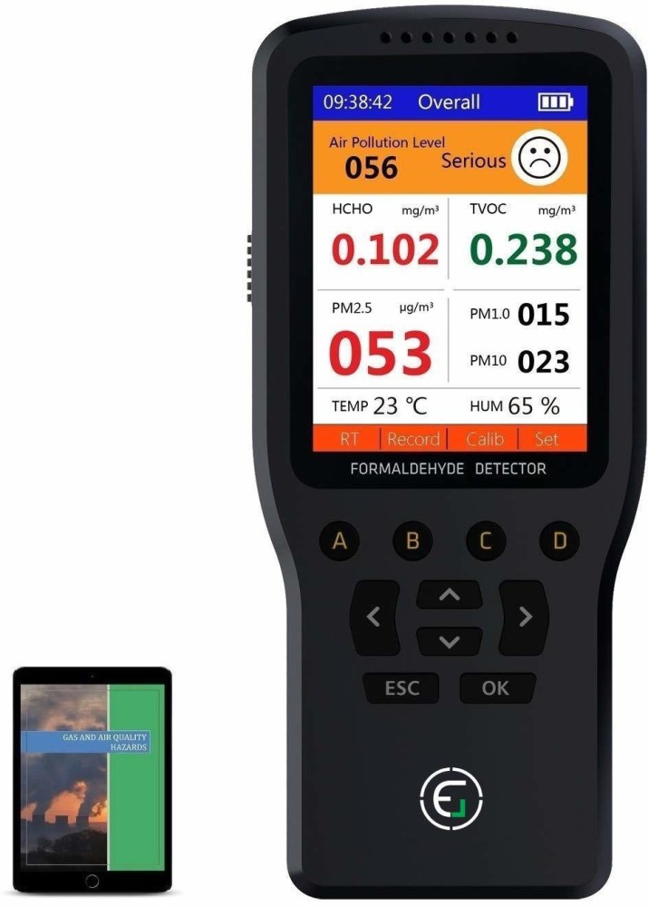  Air Quality Monitor, Formaldehyde Detector