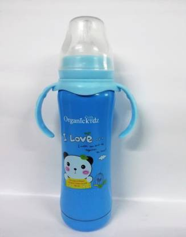 Organickidz stainless top steel baby bottles