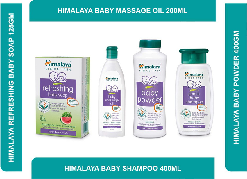 HIMALAYA Summer Essential Kit For Babies Best Summer Bathing