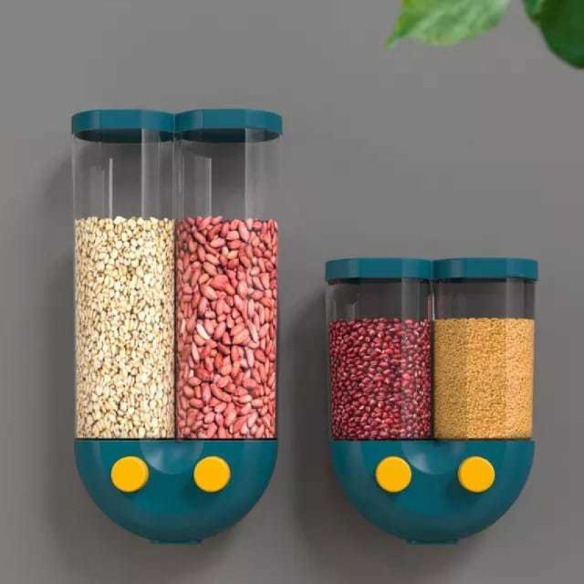 1000/1500ML Wall Hanging Grains Food Storage Container Kitchen