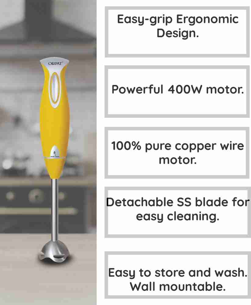Orpat hand blender 400 watt sale